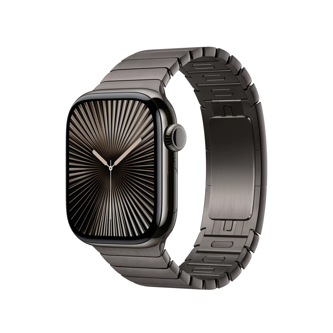 Rose Gold Stainless Steel Link Bracelet Watch Band view 2