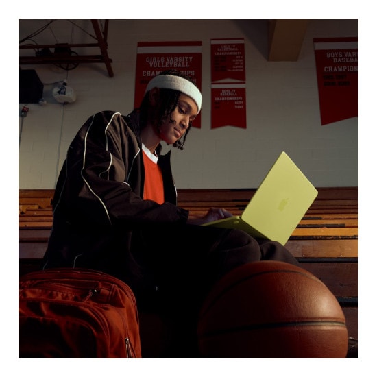 Apple MacBook Neo A18 Pro AI 8GB RAM 512GB SSD Touch ID 13 inch macOS Laptop - Citrus view 3