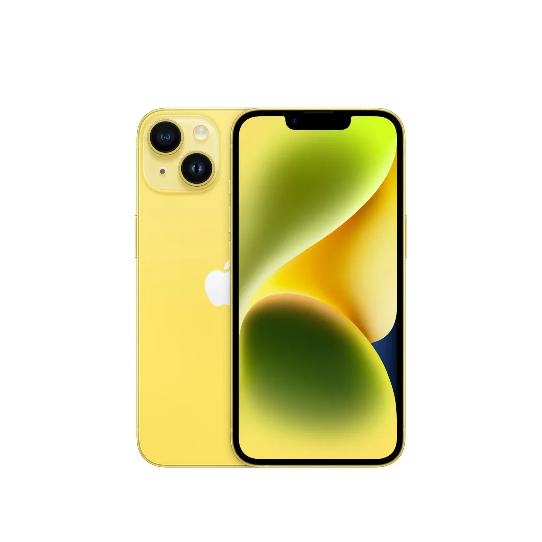 Apple iPhone 14 - Yellow Finish view 1